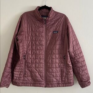 Patagonia Nano Puff Jacket Women’s XXL Mauve